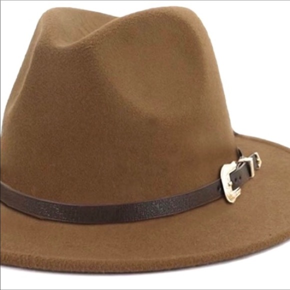 WIDE BRIM FEDORA HAT - Picture 2 of 3